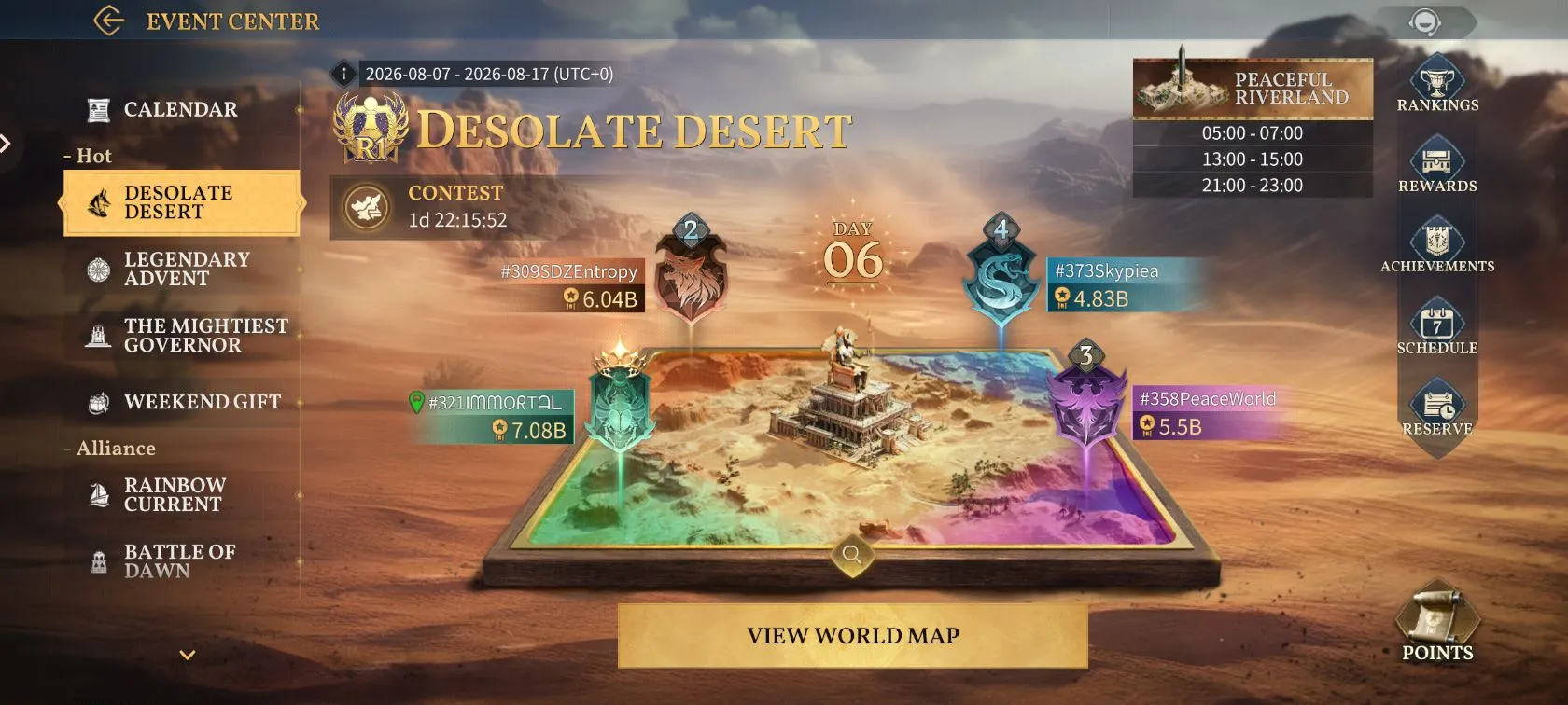 Hari ke-6 Desolate Desert