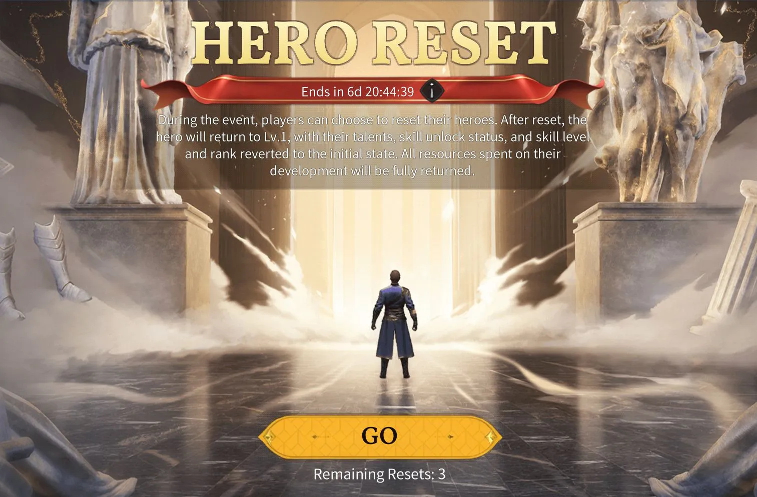 Hero Reset
