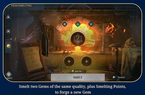 Gem Smelting requirement