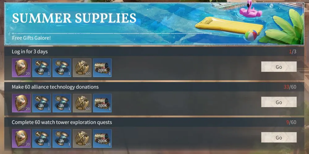 Misi Summer Supplies